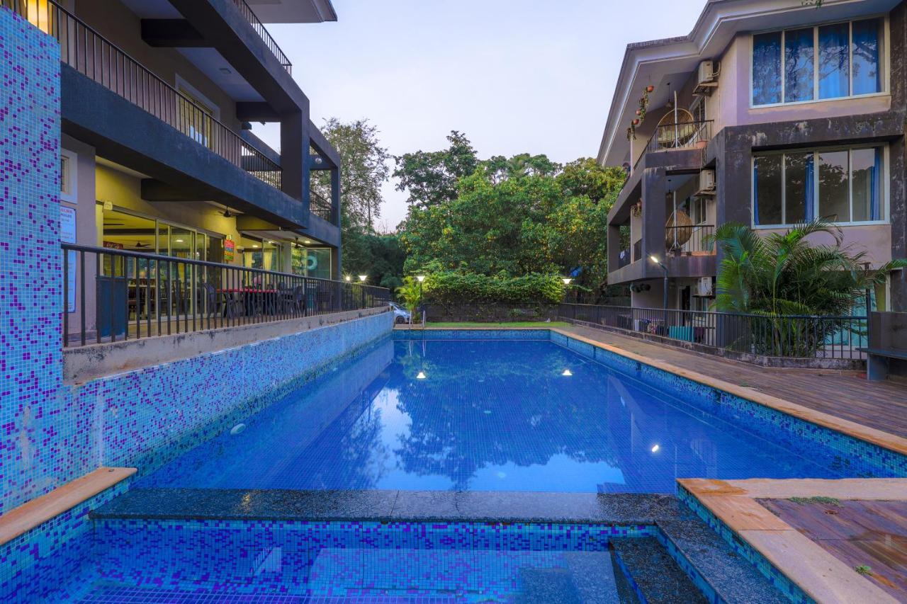 4Bhk Sparkling Apartment Near Beach Pool & Bar 2Bhkx2 Vagator Eksteriør bilde