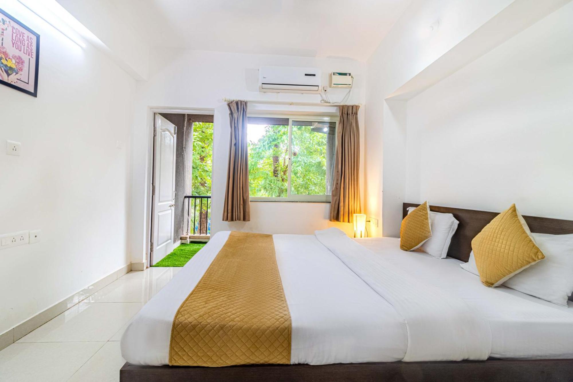 4Bhk Sparkling Apartment Near Beach Pool & Bar 2Bhkx2 Vagator Eksteriør bilde