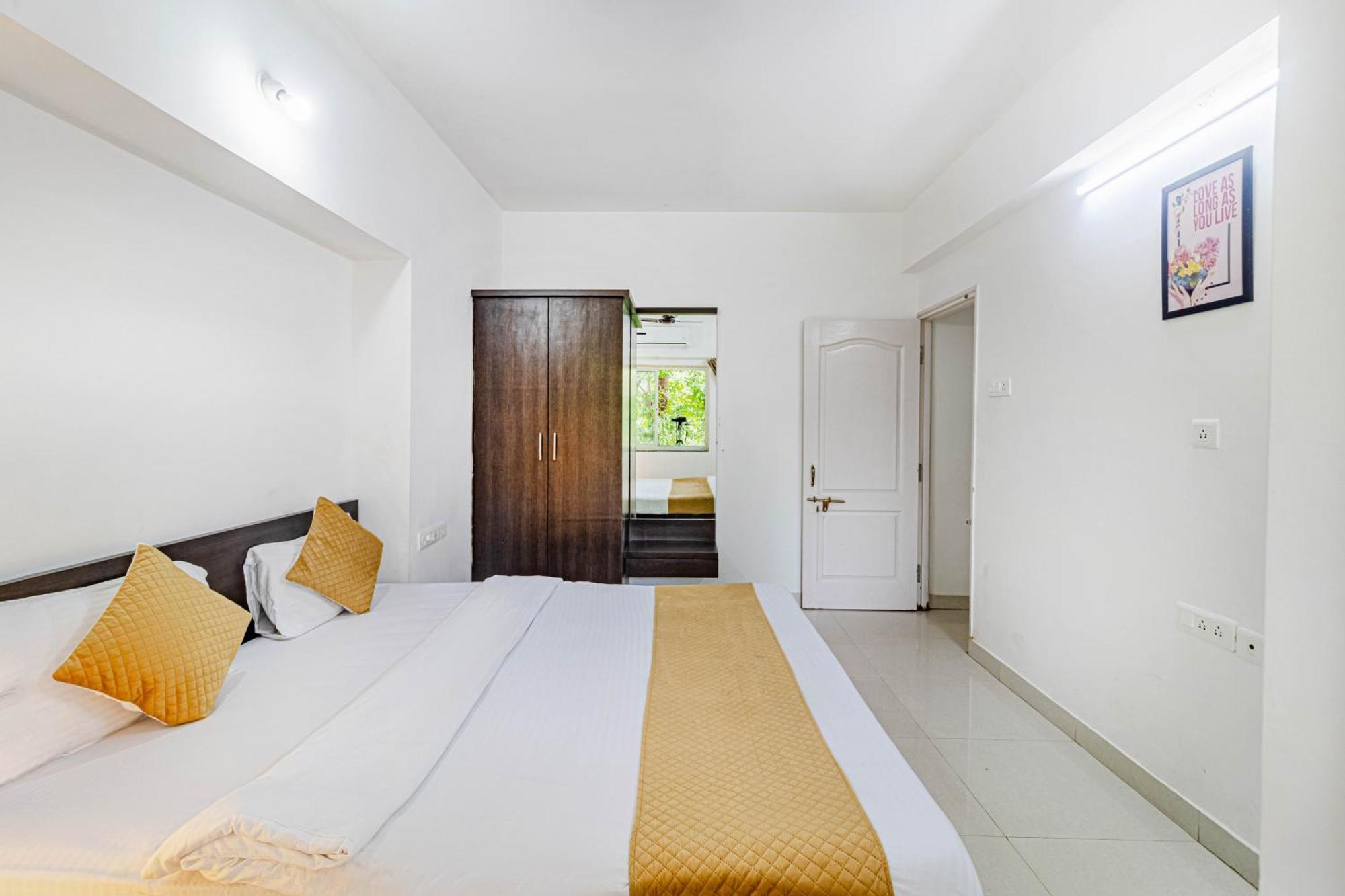 4Bhk Sparkling Apartment Near Beach Pool & Bar 2Bhkx2 Vagator Rom bilde