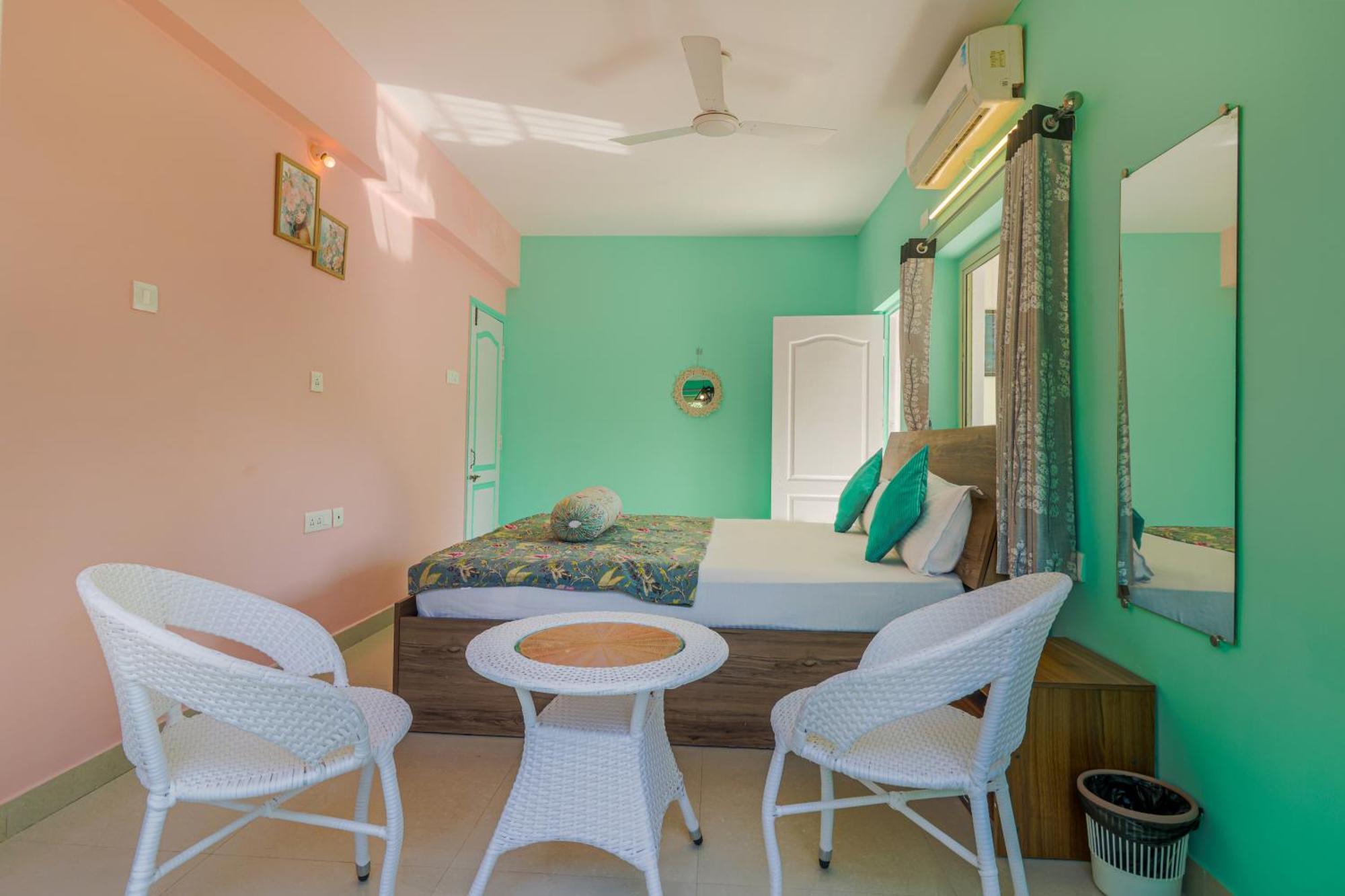4Bhk Sparkling Apartment Near Beach Pool & Bar 2Bhkx2 Vagator Rom bilde